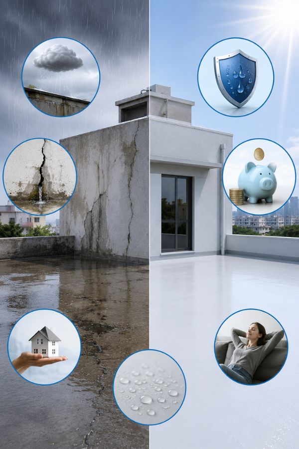 Benefits of Waterproofing Solutions Benefits of Waterproofing Solutions