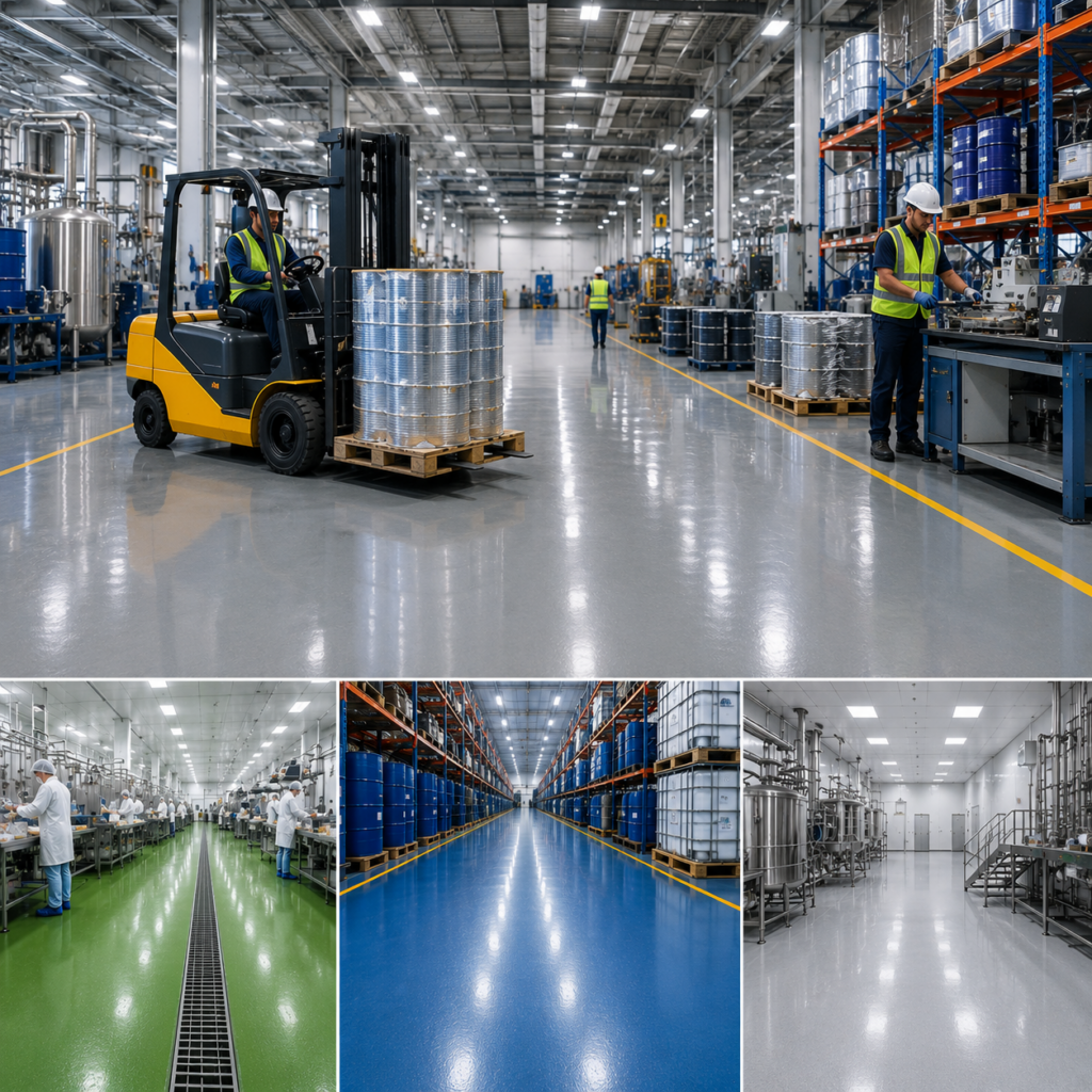 Durable Flooring for Industrial Facilities