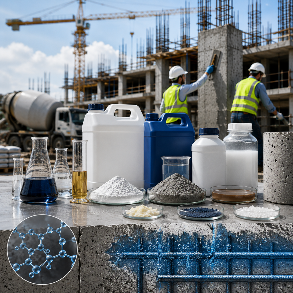 Trusted Construction Chemical Admixtures in Chandigarh & Mohali